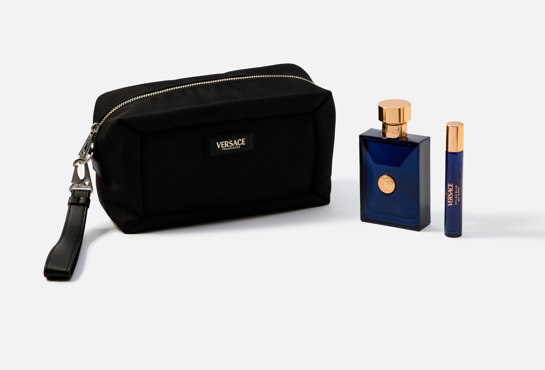 Versace Eau de Toilette & Cosmetic Bag Set DYLAN BLUE