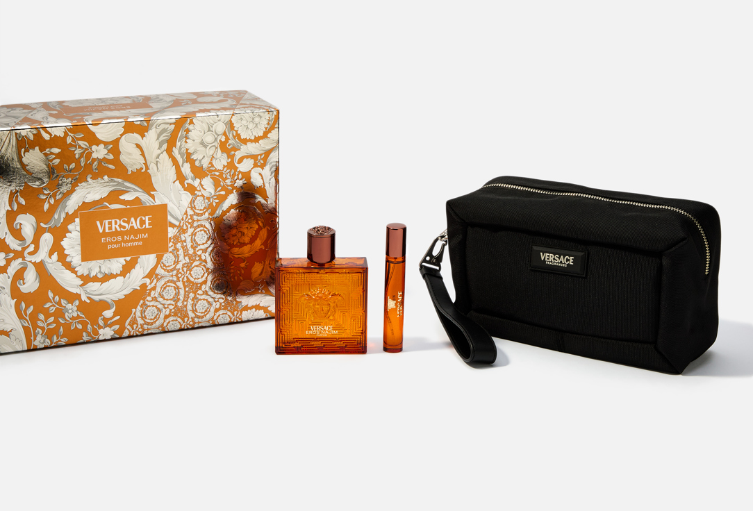 Versace Parfum & Cosmetic Bag Set EROS NAJIM