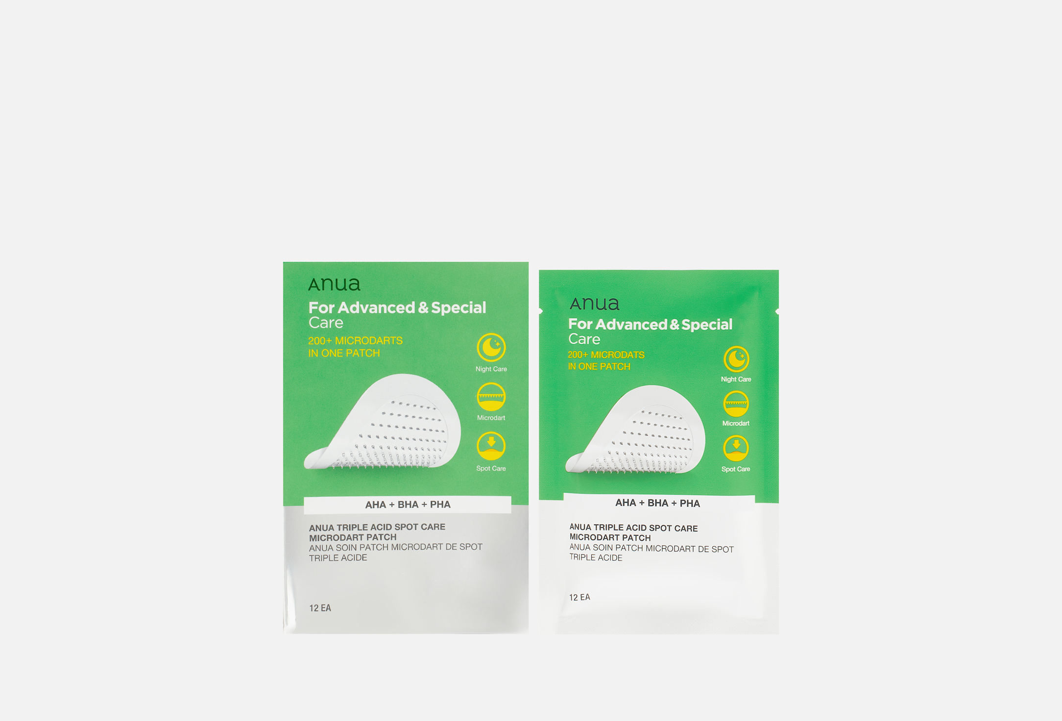 Triple Acid Spot Care Microdart Patches 12