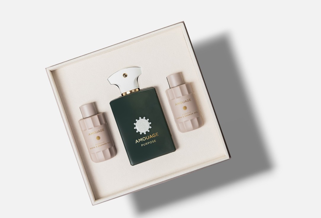 Amouage Eau de Parfum & Body Lotion & Shower Gel set Purpose