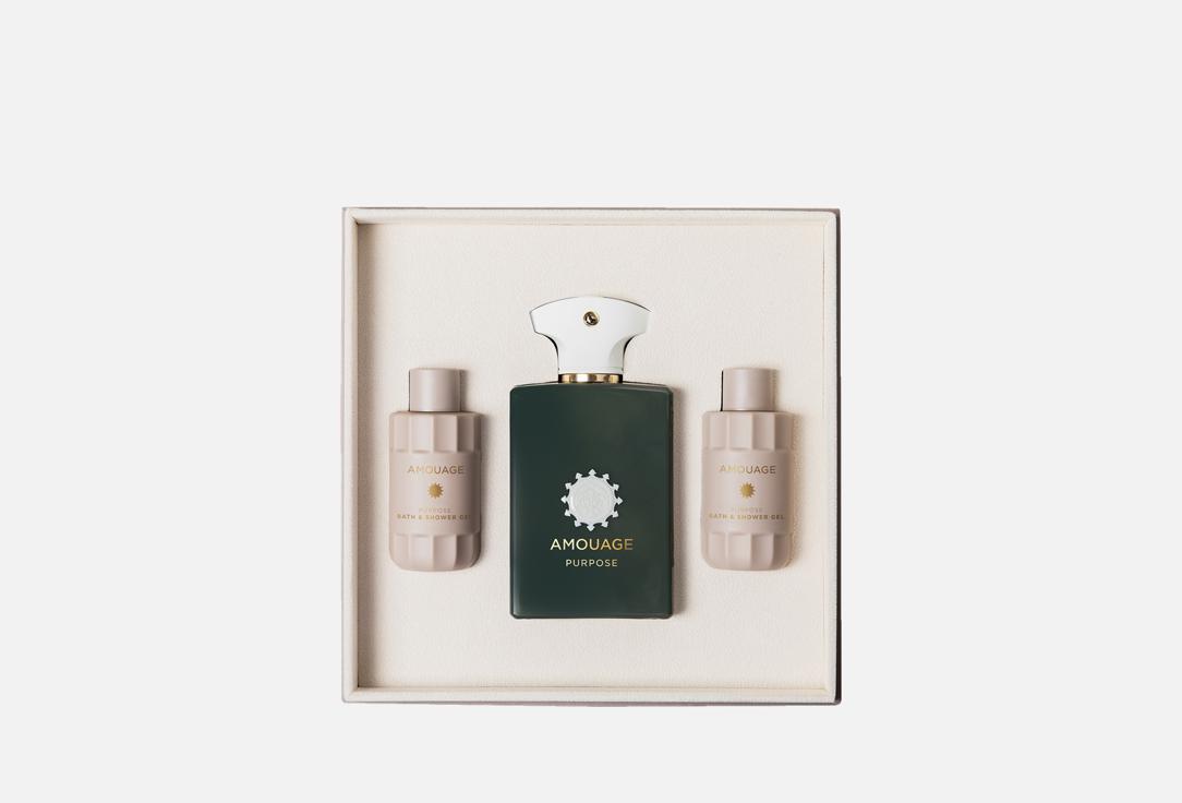 Amouage Eau de Parfum & Body Lotion & Shower Gel set Purpose