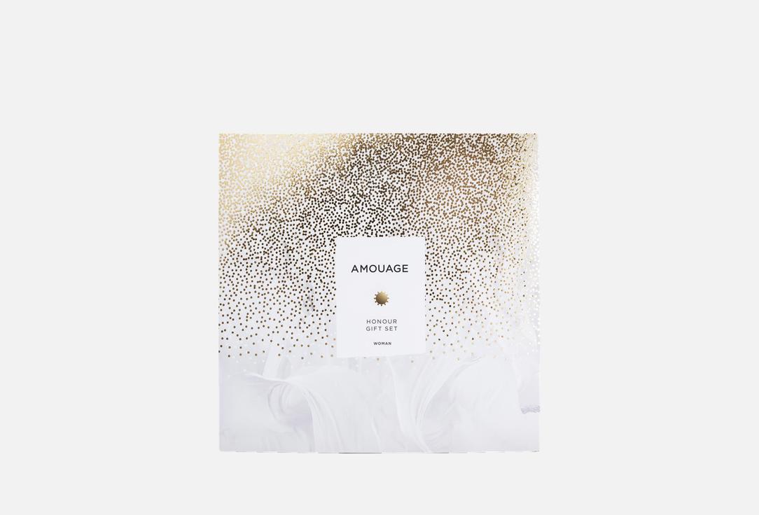Amouage Eau de Parfum & Body Lotion & Shower Gel set Honour Woman