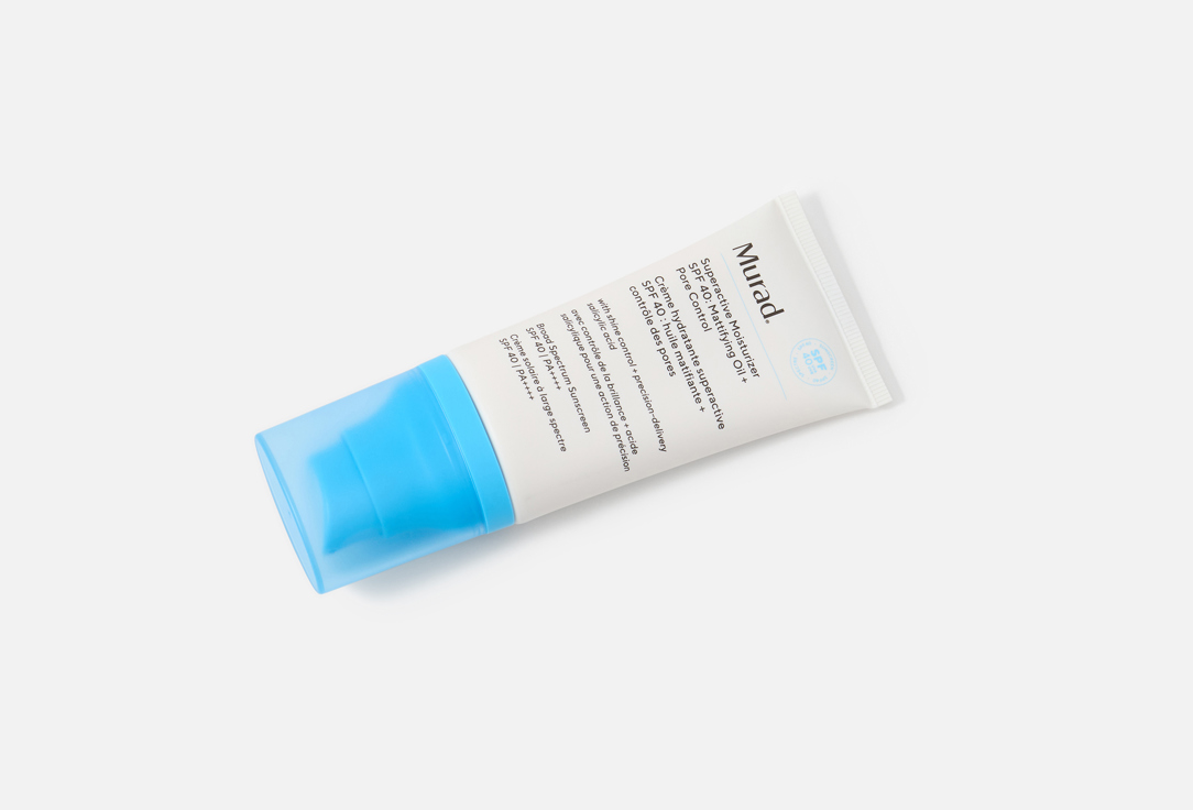 Murad Face Sunscreen for oily skin SPF 50 Superactive Moisturizer: Mattifying Oil + Pore Control 50 ml Murad Face Sunscreen for oily skin SPF 50 Superactive Moisturizer: Mattifying Oil + Pore Control