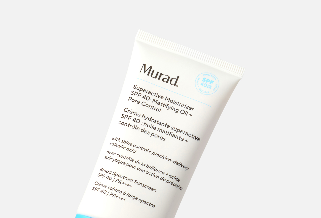 Murad Face Sunscreen for oily skin SPF 50 Superactive Moisturizer: Mattifying Oil + Pore Control 50 ml Murad Face Sunscreen for oily skin SPF 50 Superactive Moisturizer: Mattifying Oil + Pore Control