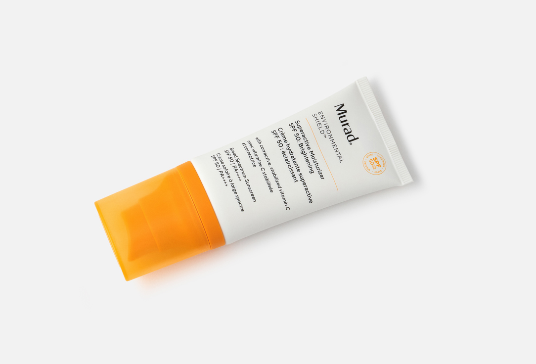 Murad Lightweight Vitamin C Face Sunscreen SPF 50 Superactive Moisturizer: Brightening