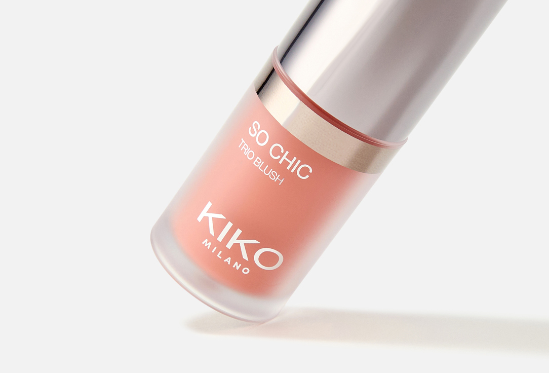 KIKO Milano Velvety 3‑in‑1 blush So Chic Trio Blush