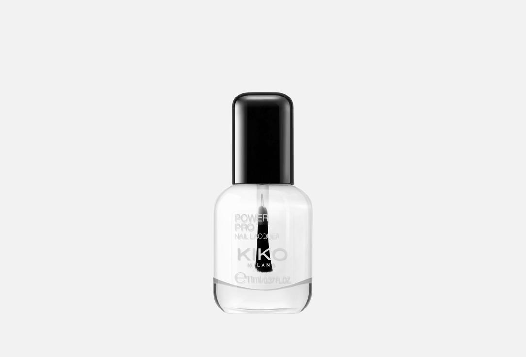 KIKO Milano long‑wear nail polish New Power Pro Nail Lacquer 01, Transparent 11 ml KIKO Milano long‑wear nail polish New Power Pro Nail Lacquer