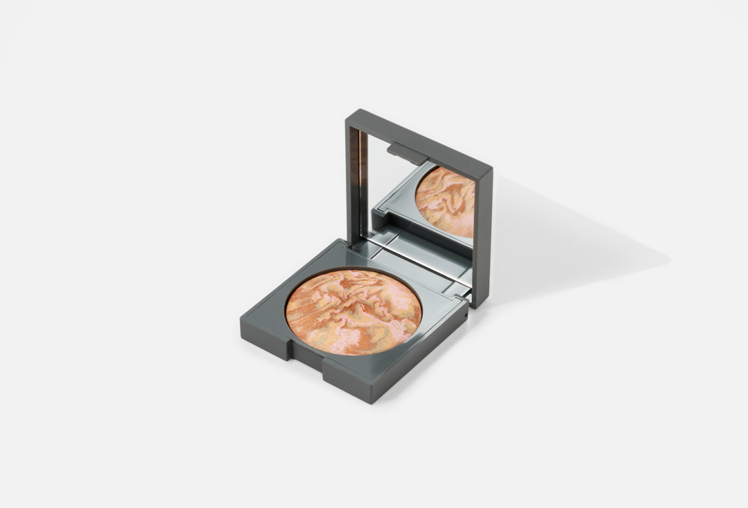 ALIX AVIEN Сияющие пудровые румяна с шелковистой текстурой Baked Blush 101, Marble Peach 11 г ALIX AVIEN Сияющие пудровые румяна с шелковистой текстурой Baked Blush