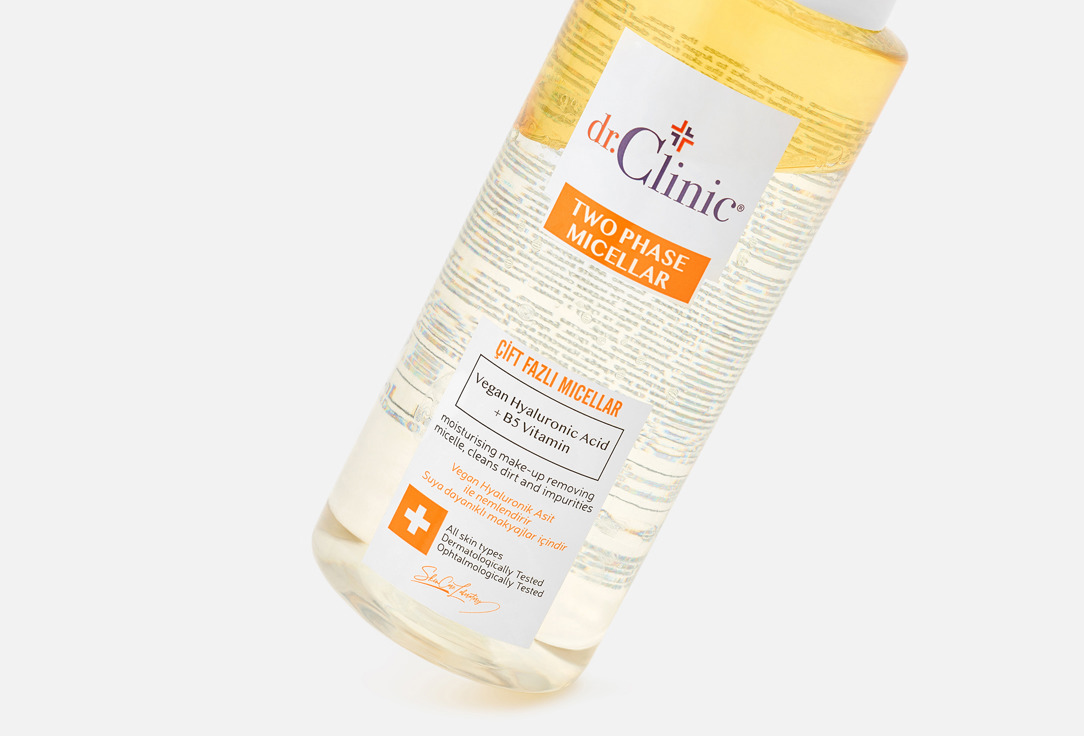 Dr.Clinic Two Phase Micellar Water Prebiotic Orange