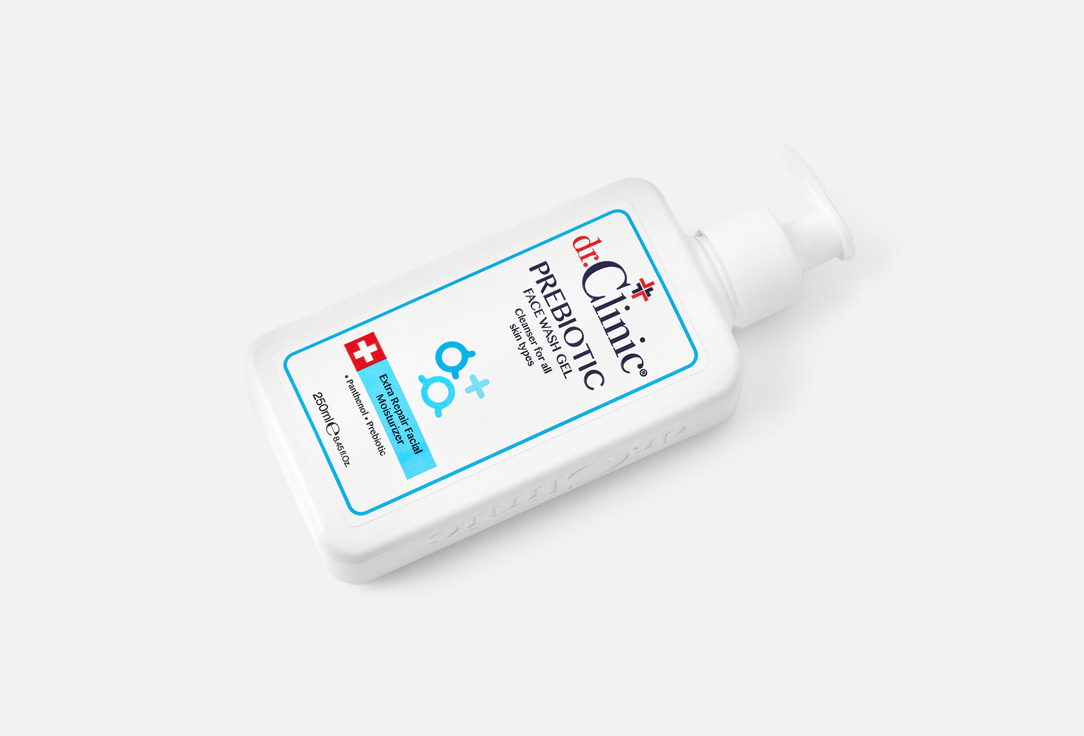 Dr.Clinic Face Wash Gel Cleanser Prebiotic Blue