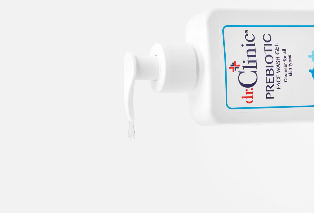 Dr.Clinic Face Wash Gel Cleanser Prebiotic Blue