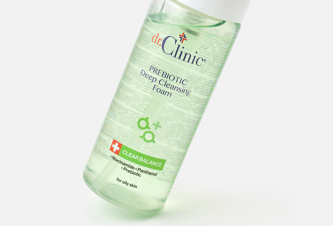 Dr.Clinic cleansing Foam Prebiotic Green