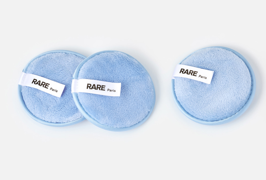 Rare Paris Makeup remover pads Carbbone glace 3 pcs Rare Paris Makeup remover pads Carbbone glace