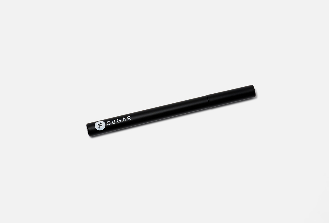 Sugar Cosmetics стойкая полуматовая подводка для глаз WINGMAN WATERPROOF MICROLINER 01, I'Ll Be Black 1.6 мл Sugar Cosmetics стойкая полуматовая подводка для глаз WINGMAN WATERPROOF MICROLINER