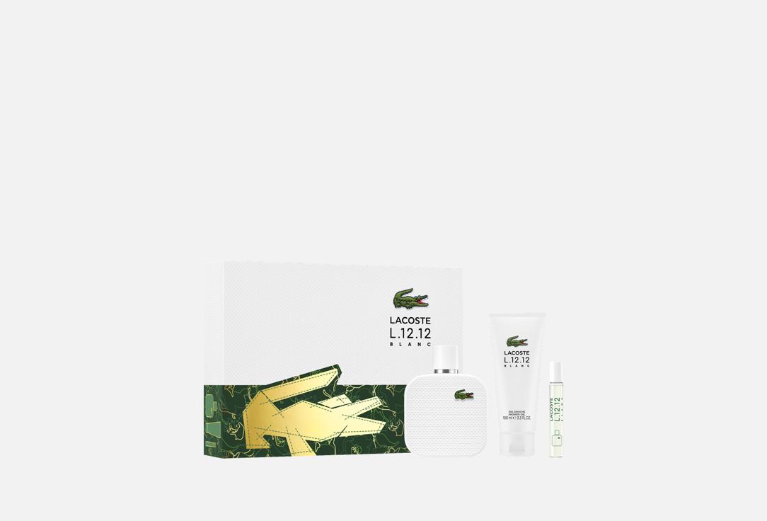 Lacoste Eau de Toilette & Shower Gel Set L.12.12 Blanc