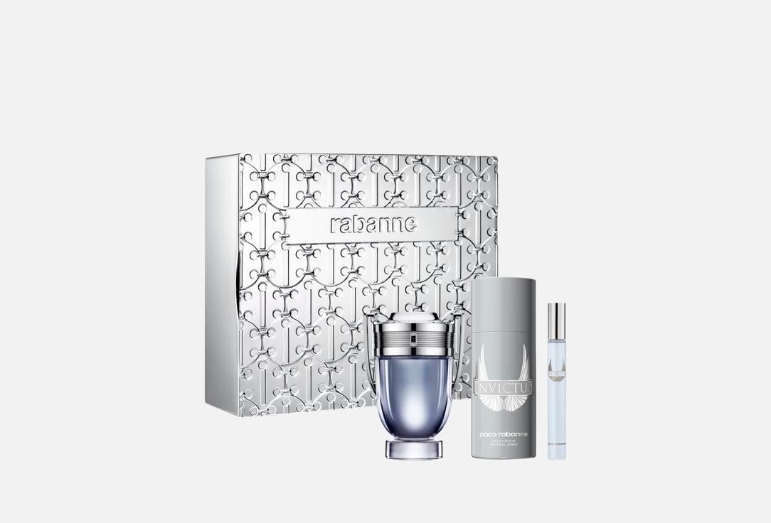RABANNE Eau de Toilette & Deodorant Set Invictus 3 pcs RABANNE Eau de Toilette & Deodorant Set Invictus