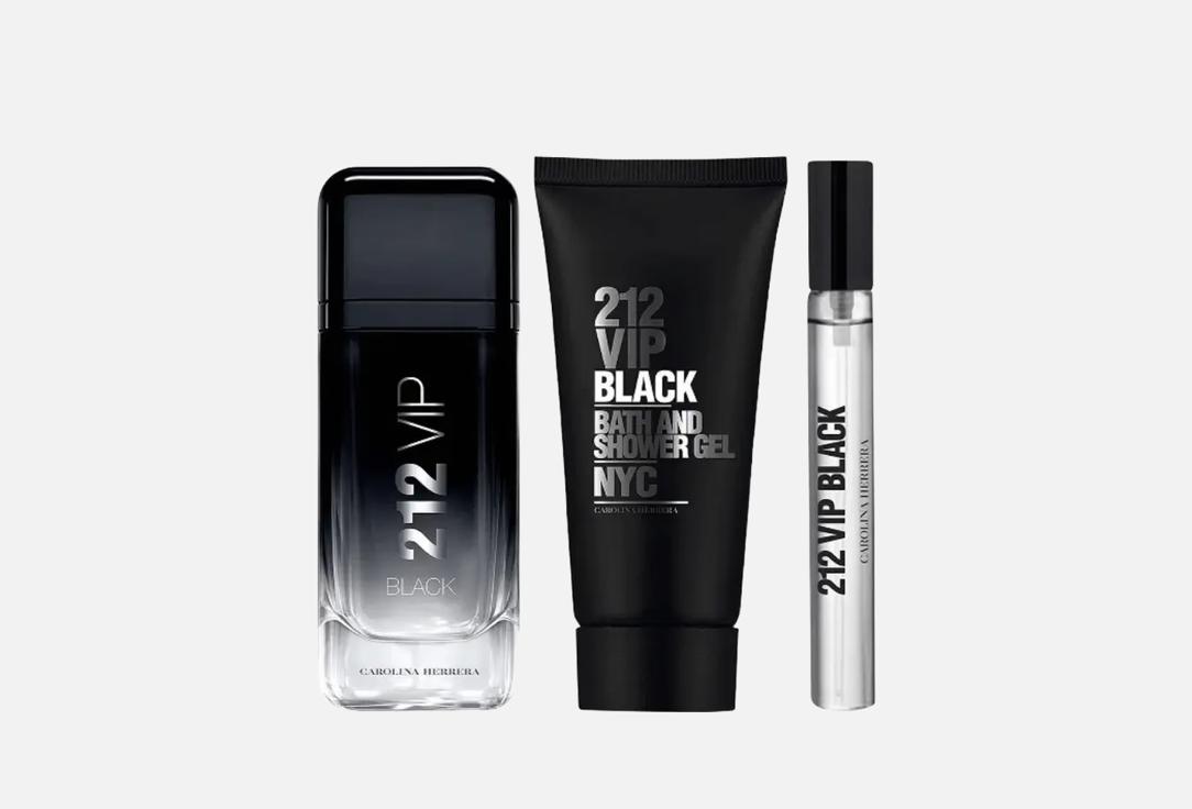 Carolina Herrera Eau de Parfum & Shower Gel Set 212 VIP Black 3 pcs Carolina Herrera Eau de Parfum & Shower Gel Set 212 VIP Black
