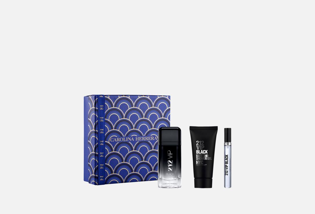 Carolina Herrera Eau de Parfum & Shower Gel Set 212 VIP Black 3 pcs Carolina Herrera Eau de Parfum & Shower Gel Set 212 VIP Black
