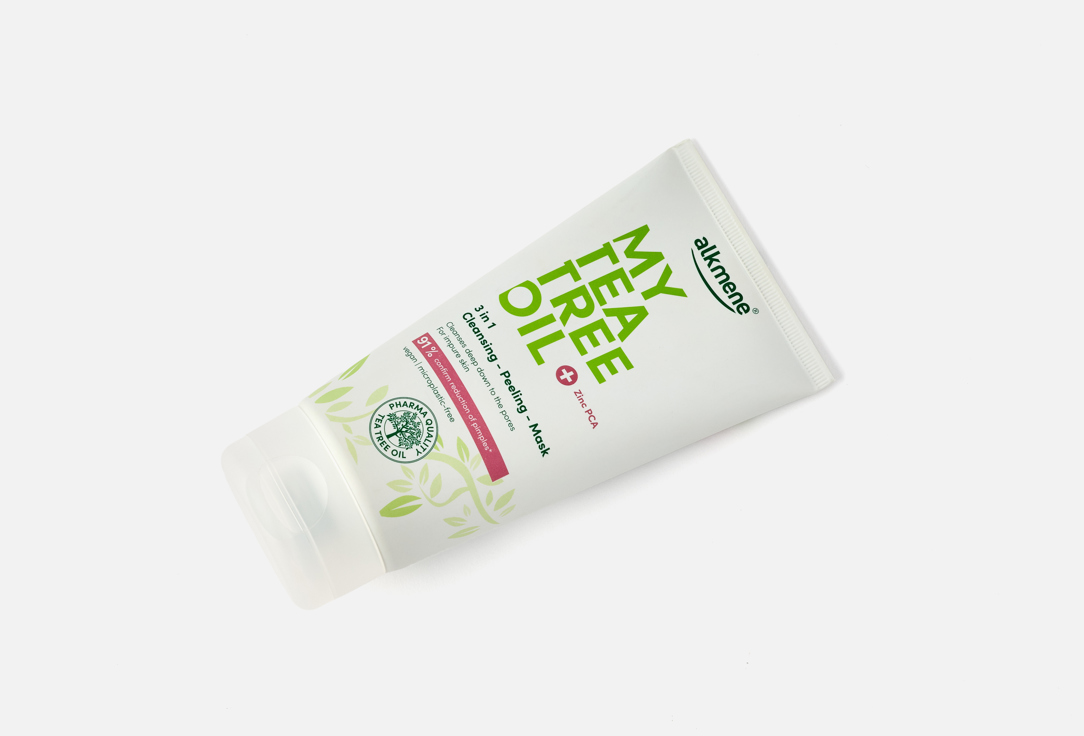alkmene 3 in 1 Cleansing – Peeling – Mask MY TEA TREE OIL 150 ml alkmene 3 in 1 Cleansing – Peeling – Mask MY TEA TREE OIL
