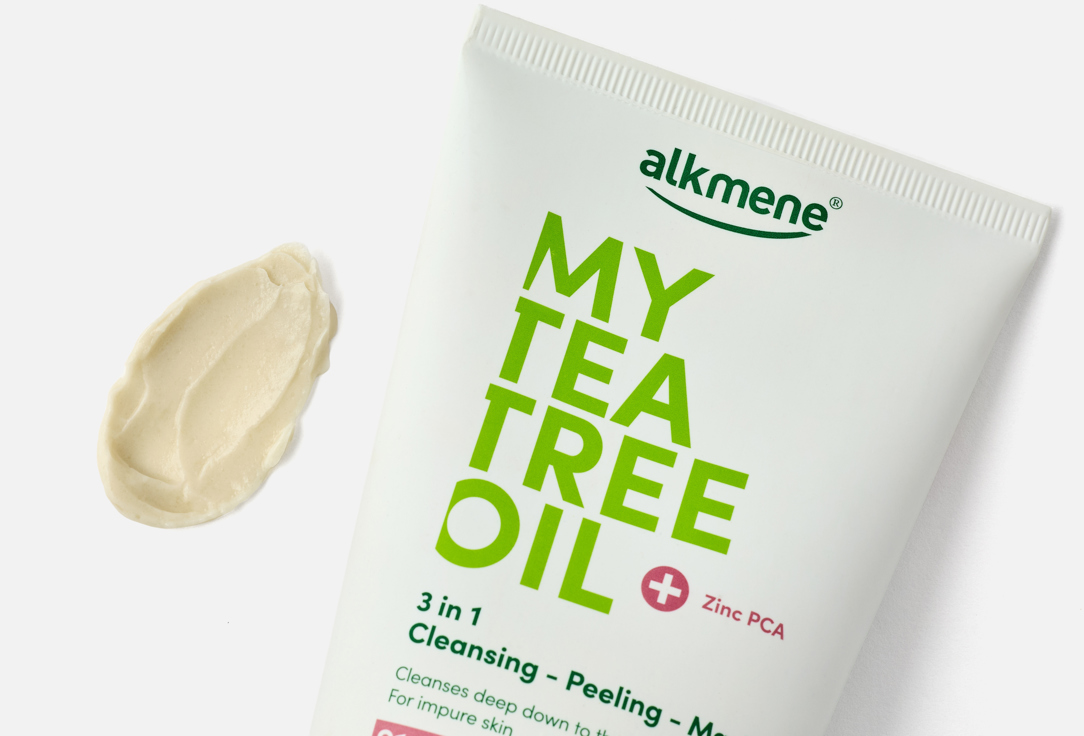 alkmene 3 in 1 Cleansing – Peeling – Mask MY TEA TREE OIL 150 ml alkmene 3 in 1 Cleansing – Peeling – Mask MY TEA TREE OIL