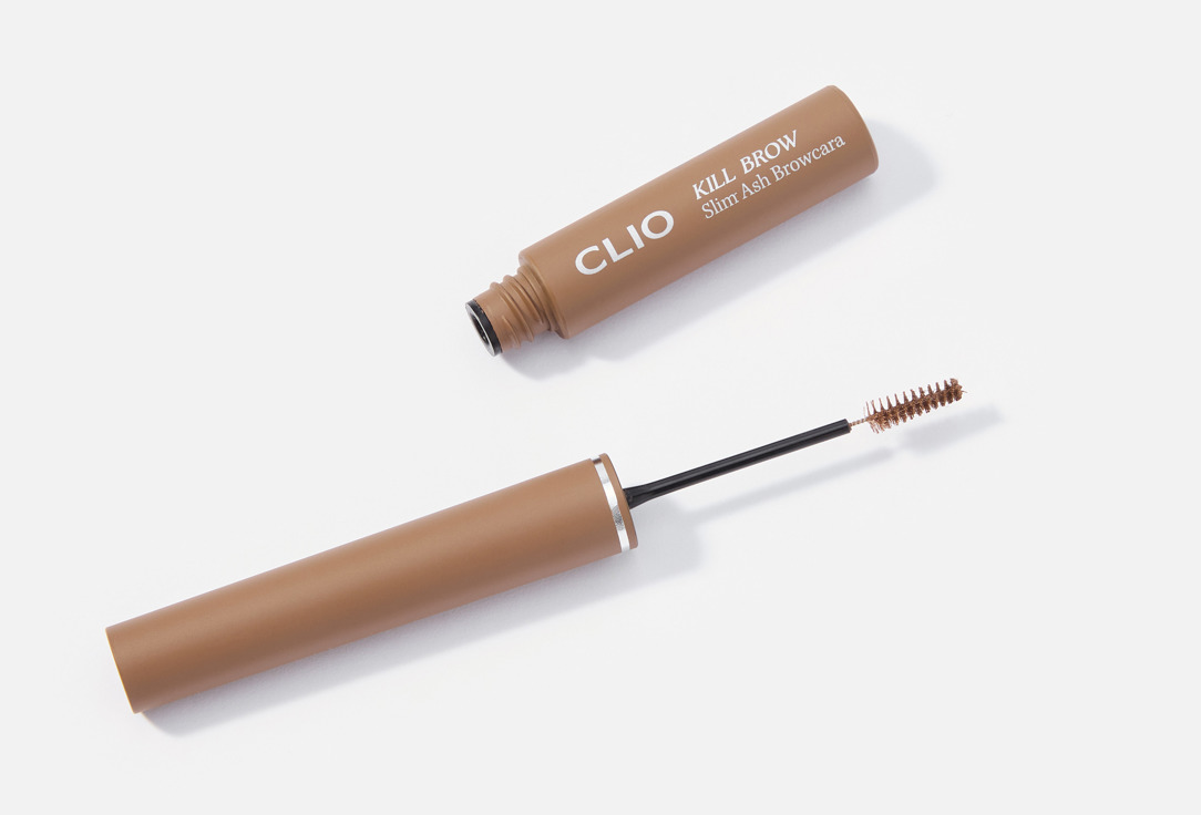 Clio Тушь для бровей KILL BROW SLIM ASH BROWCARA 03, Natural ash 3 г Clio Тушь для бровей KILL BROW SLIM ASH BROWCARA