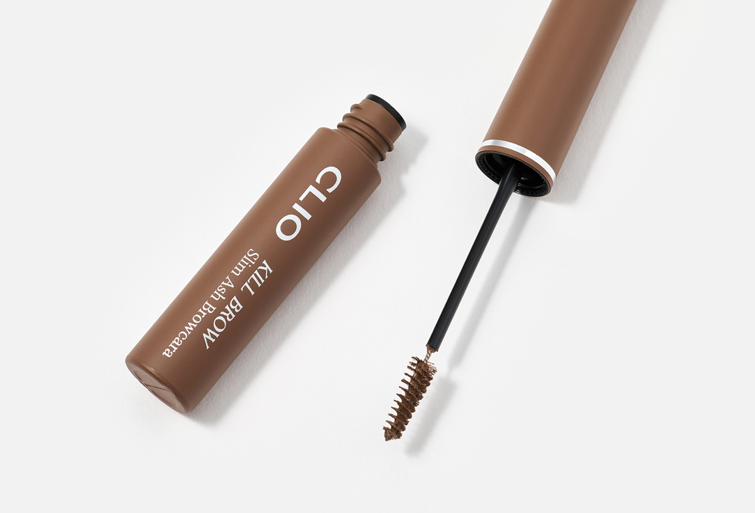 Clio Eyebrow Mascara KILL BROW SLIM ASH BROWCARA 04, Ash gray 3 g Clio Eyebrow Mascara KILL BROW SLIM ASH BROWCARA