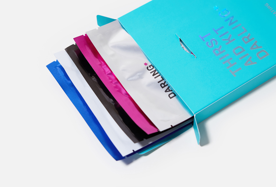 DARLING* Intensive Hydrating Face Mask Set THIRST AID KIT