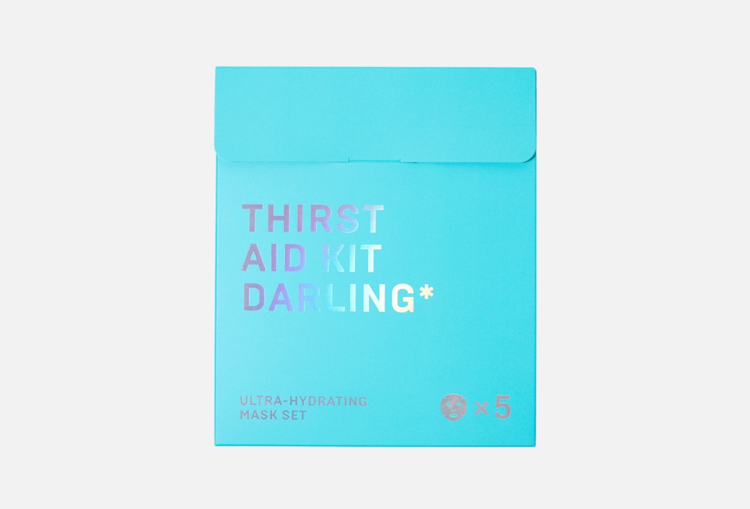 DARLING* Intensive Hydrating Face Mask Set THIRST AID KIT