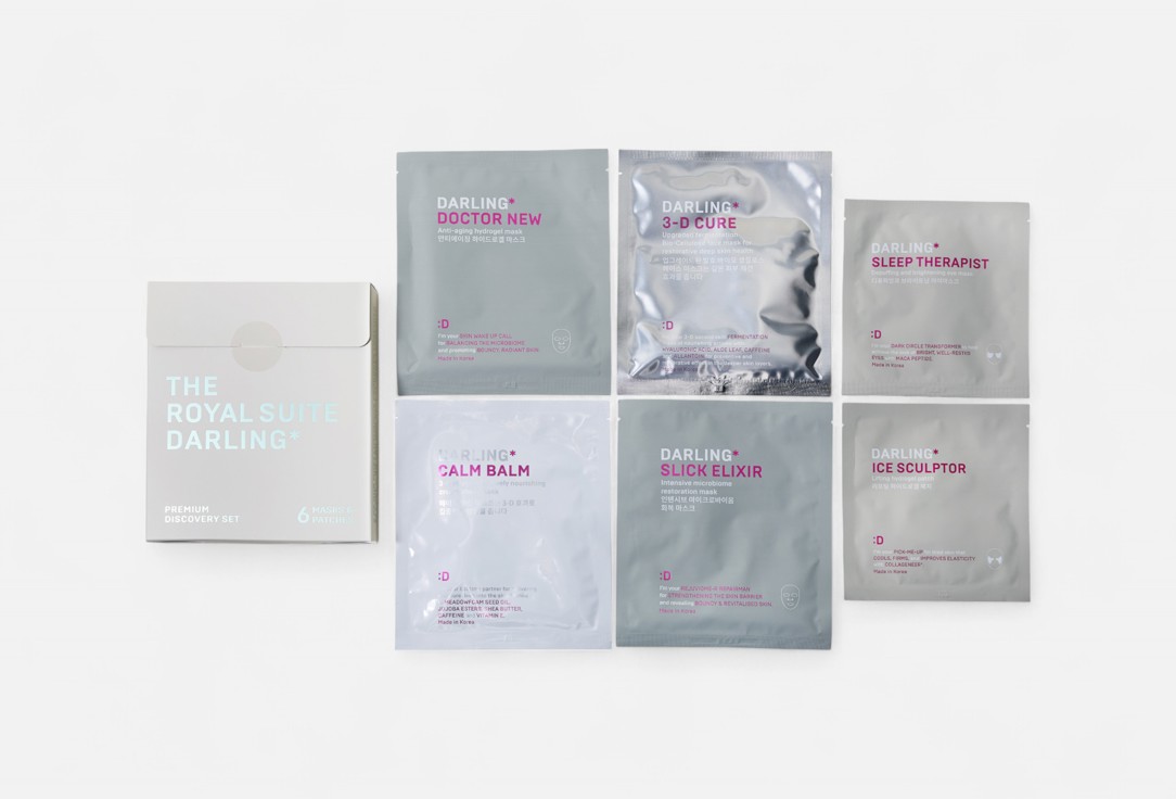 DARLING* Premium Face Skincare Set THE ROYAL SUITE 6 pcs DARLING* Premium Face Skincare Set THE ROYAL SUITE