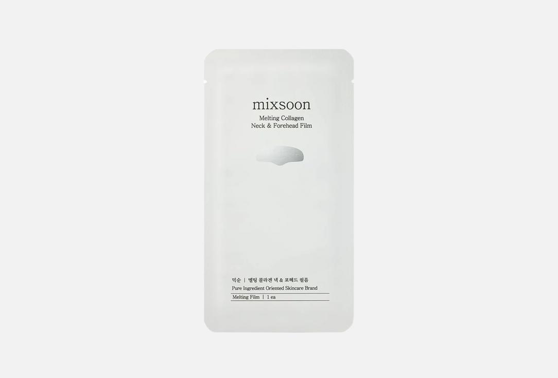 Mixsoon Укрепляющие пленочные патчи для шеи и лба Melting Collagen