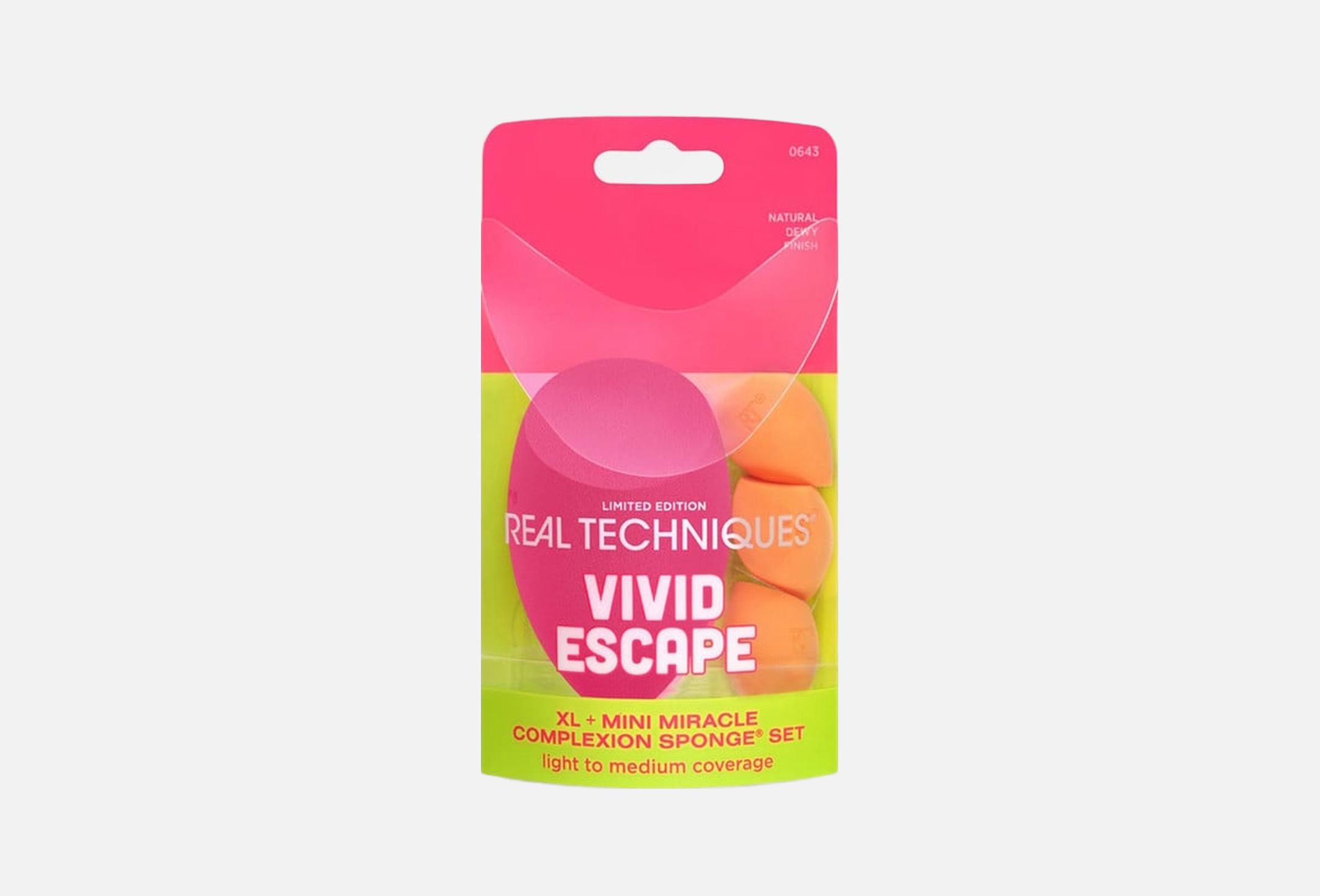 Vivid Escape XL + Mini Miracle Complexion Sponge Kit 4