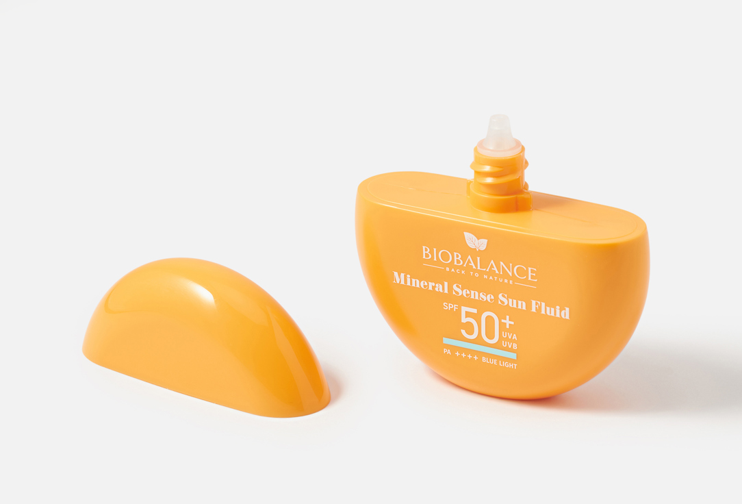 BIOBALANCE Mineral Sunscreen Face Fluid SPF 50+ Mineral Sense 40 ml BIOBALANCE Mineral Sunscreen Face Fluid SPF 50+ Mineral Sense