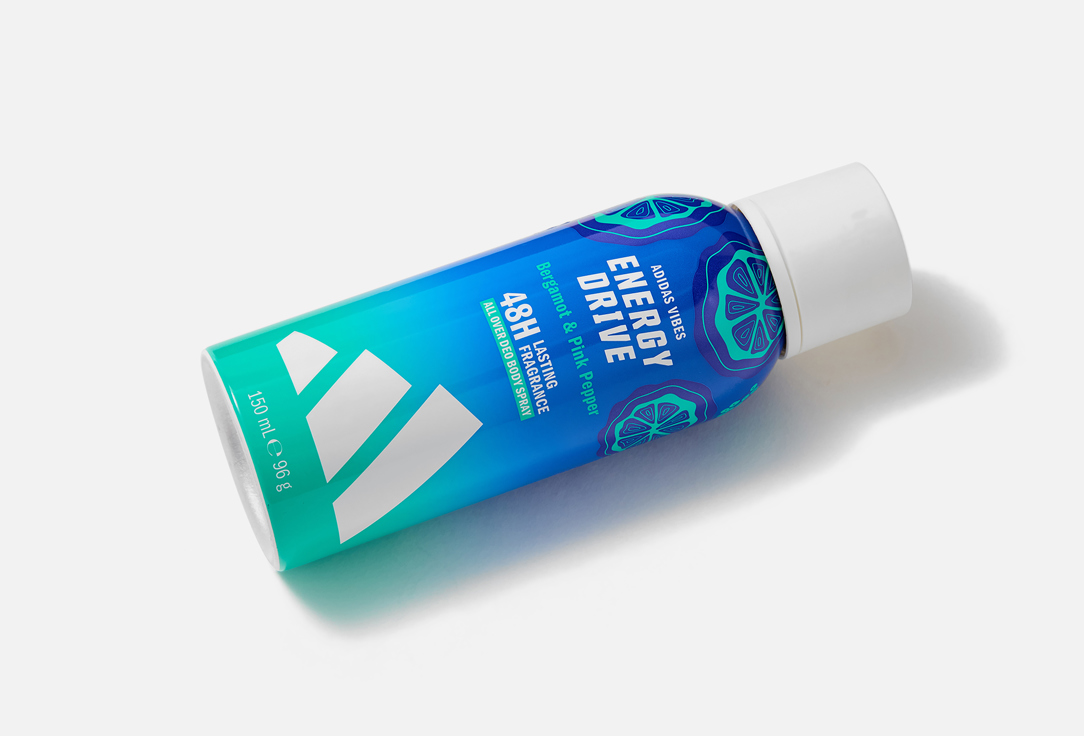 Adidas Perfumed Deodorant Body Spray Vibes Energy Drive