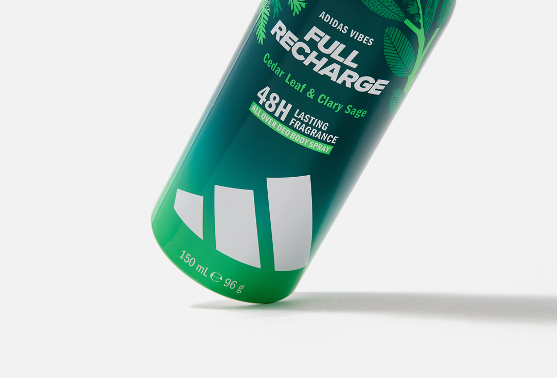Adidas Perfumed Deodorant Body Spray Vibes Full Recharge