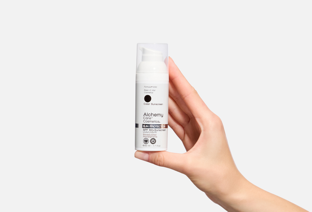 ALCHEMY CARE Tinted Face Sunscreen Cream SPF 50+ Color