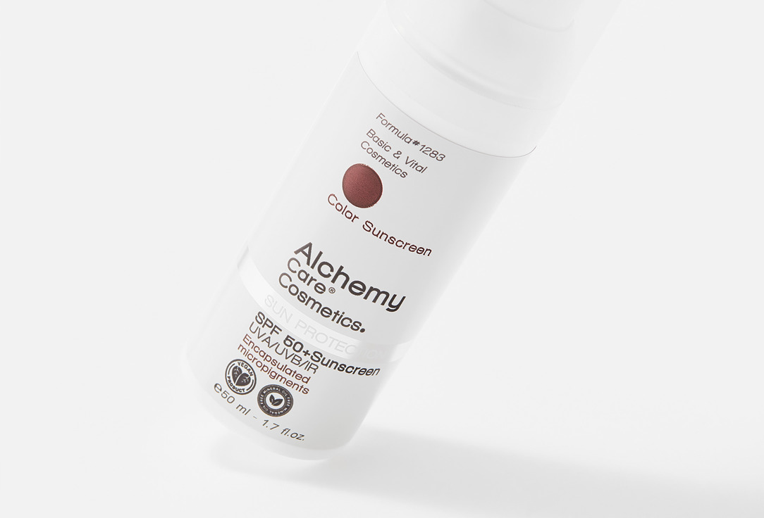 ALCHEMY CARE Tinted Face Sunscreen Cream SPF 50+ Color