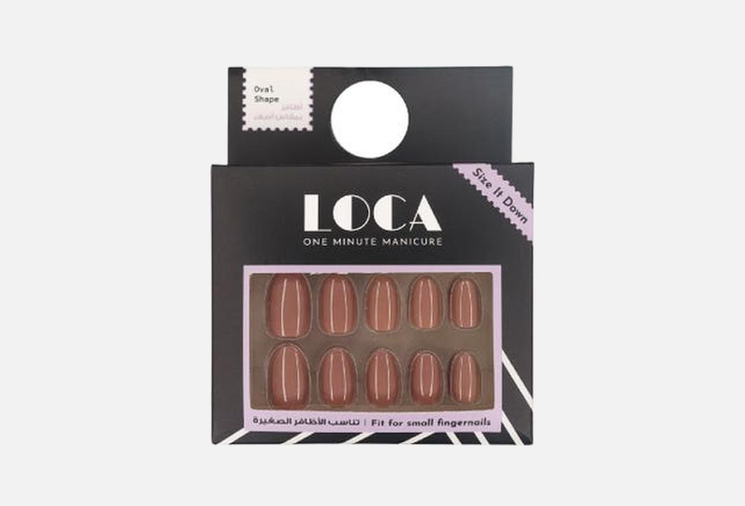 Loca Professional Small acrylic nails press on nails 06, Nude 5 g Loca Professional Small acrylic nails press on nails