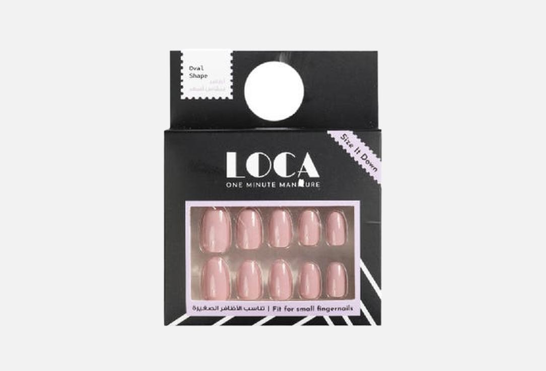 Loca Professional false nails press on nails pink 5 g Loca Professional false nails press on nails
