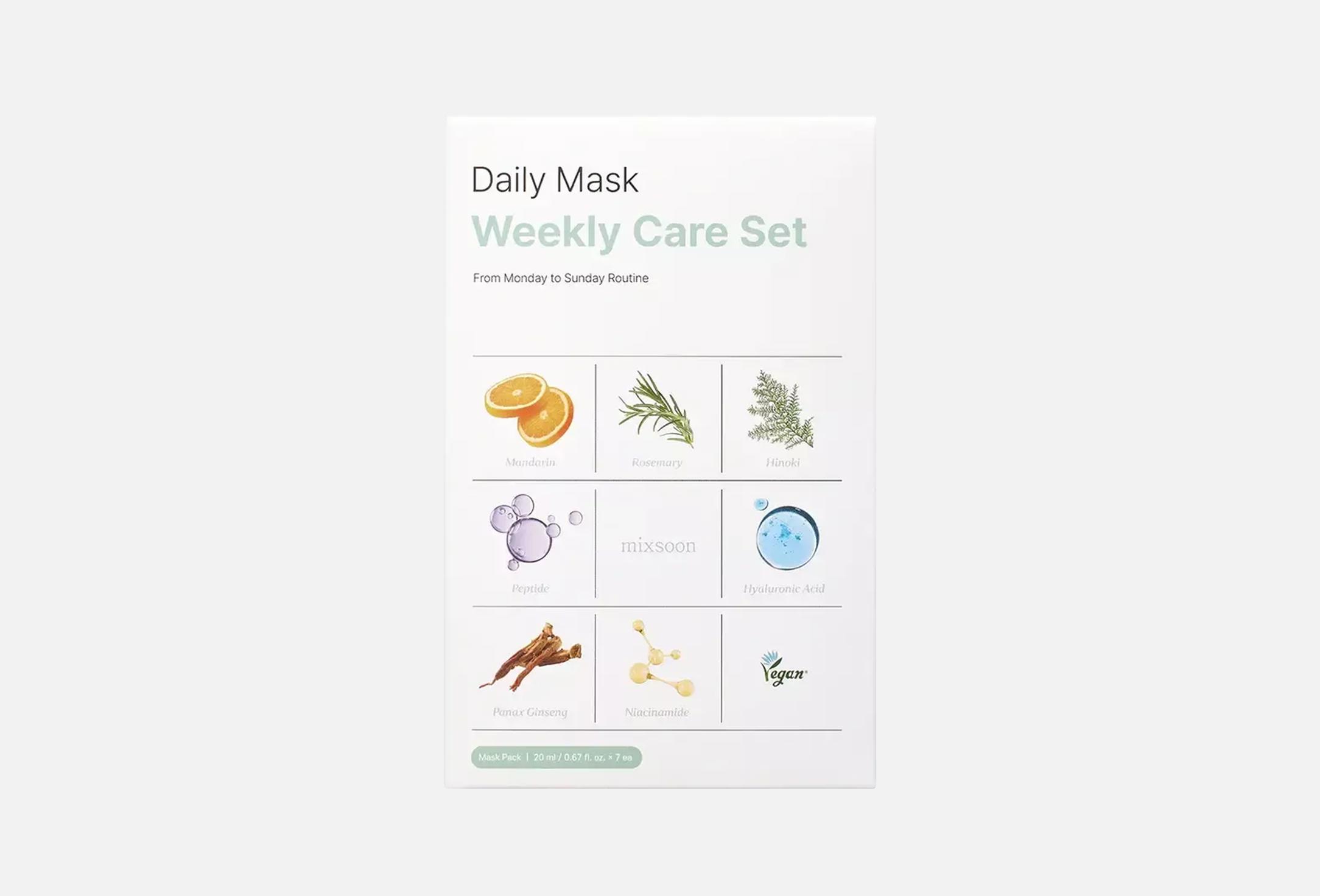 Daily Mask Weekly Care  7 