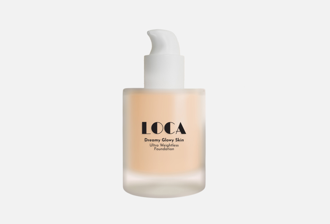 Loca Professional Weightless Foundation Dreamy Glowy Skin 01, Light Warm 20 g Loca Professional Weightless Foundation Dreamy Glowy Skin