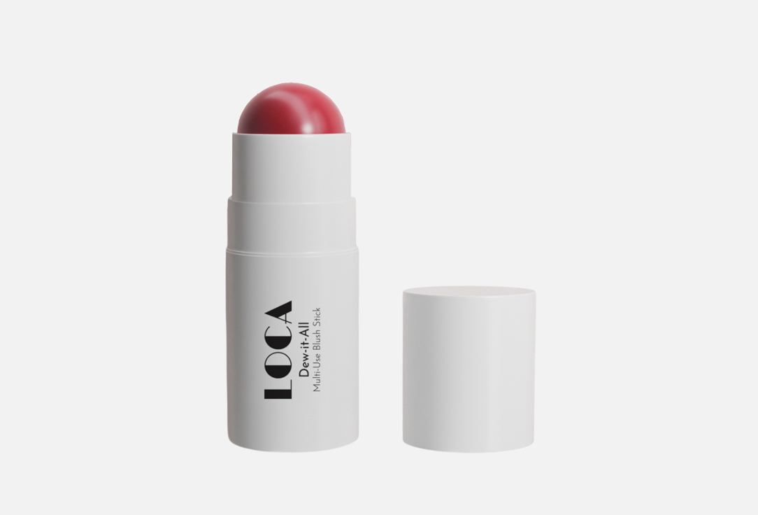 Loca Professional Multi-Use Blush Stick Dew It all 04, Getaway vibe beach peach 20 g Loca Professional Multi-Use Blush Stick Dew It all