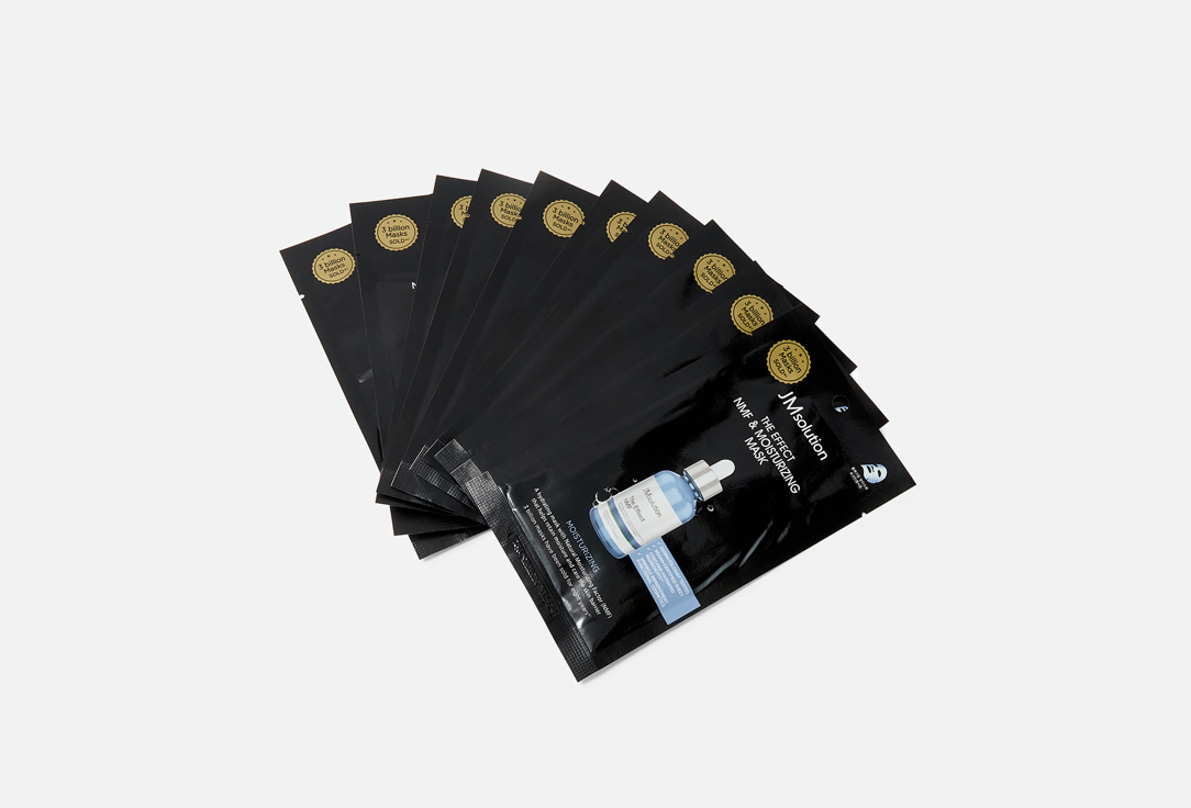 JMsolution Hydrating Face Sheet Mask Set THE EFFECT NMF & MOISTURIZING MASK