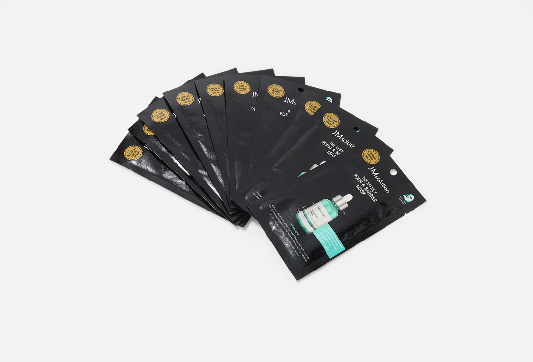 JMsolution Firming & Nourishing Face Mask Set THE EFFECT PDRN & BARRIER MASK 10 pcs JMsolution Firming & Nourishing Face Mask Set THE EFFECT PDRN & BARRIER MASK