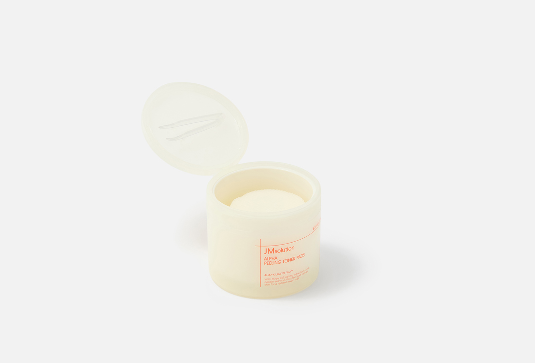 JMsolution Exfoliating Face Pads ALPHA PEELING TONER PADS