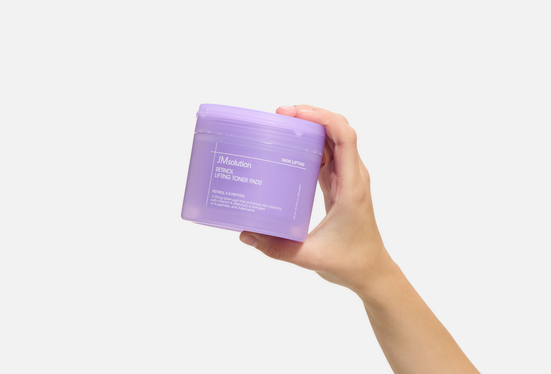 JMsolution Lifting Face Pads RETINOL LIFTING TONER PADS