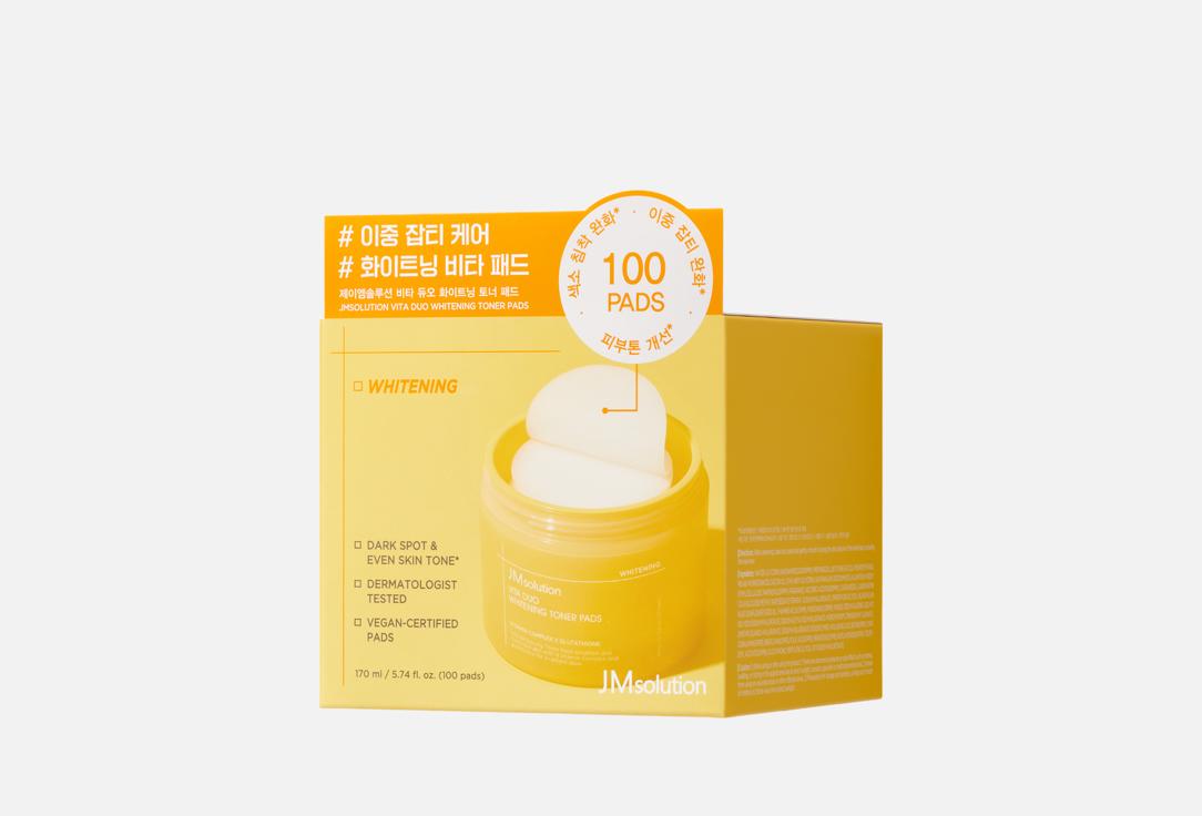 JMsolution Brightening Face Pads VITA DUO WHITENING TONER PADS