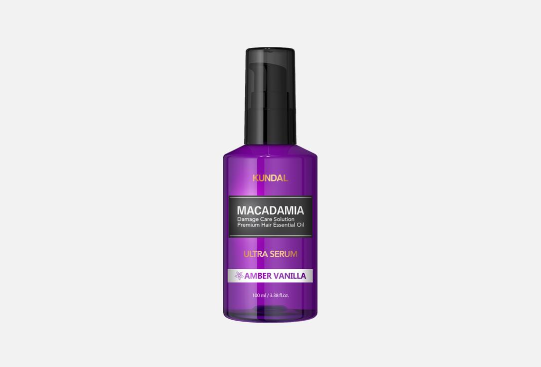 Kundal Nourishing hair serum amber vanilla scent