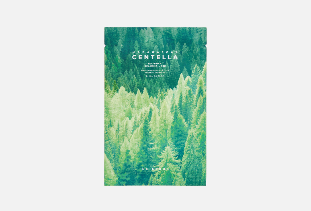 Skin1004 Relaxing Face Mask Madagascar Centella Tea-Trica