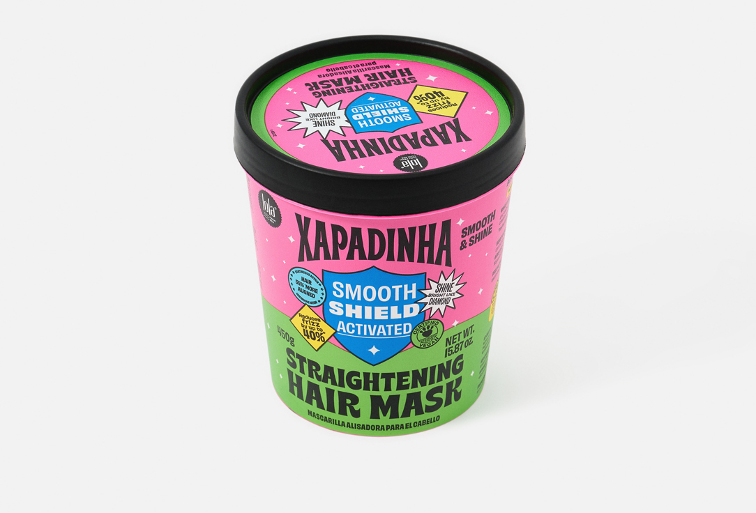 Lola from Rio Smoothing hair mask for straight hair Xapadinha Sleek Control Mask