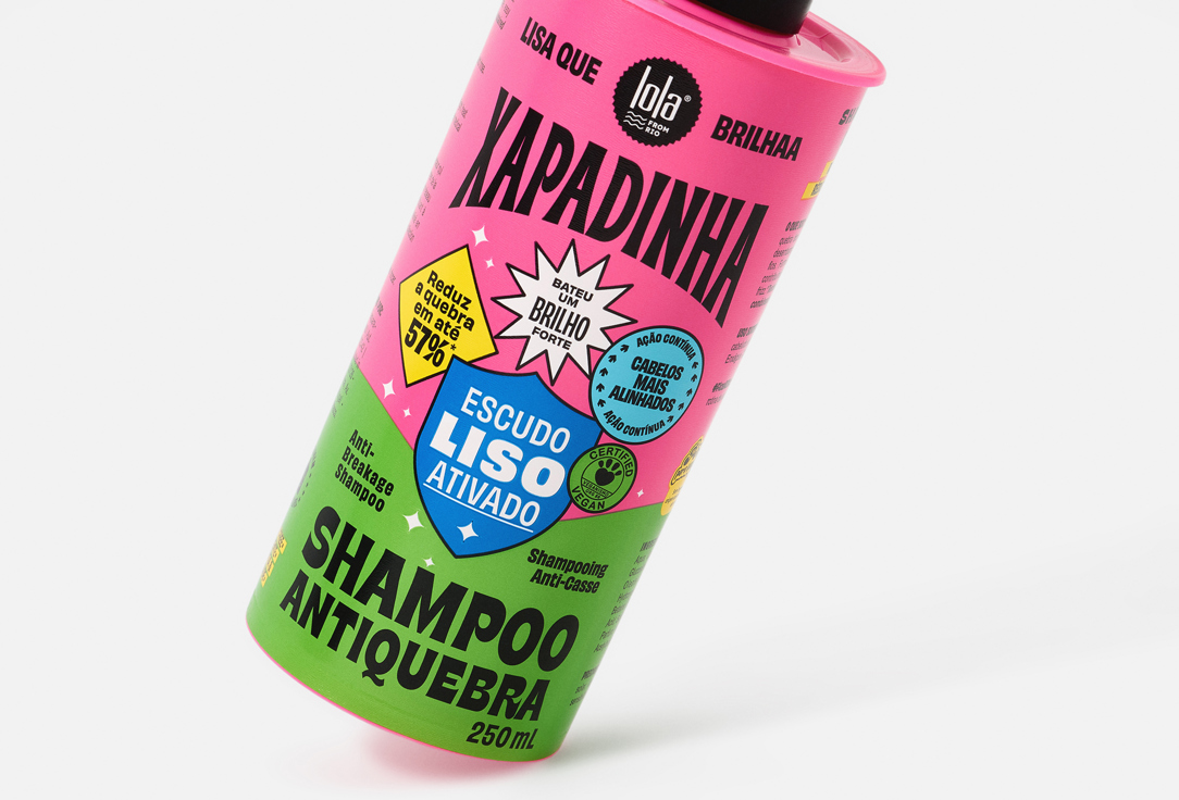Lola from Rio Strengthening Shampoo for Straight Hair Xapadinha Anti-Breakage Shampoo